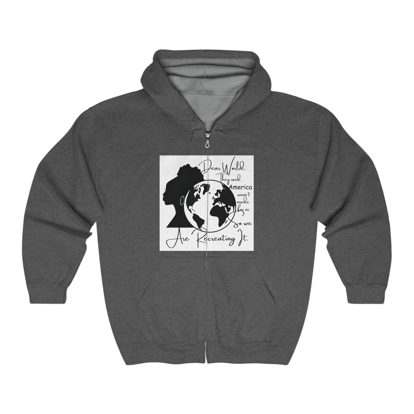 Unisex Heavy Blend™ Full Zip Hooded Sweatshirt