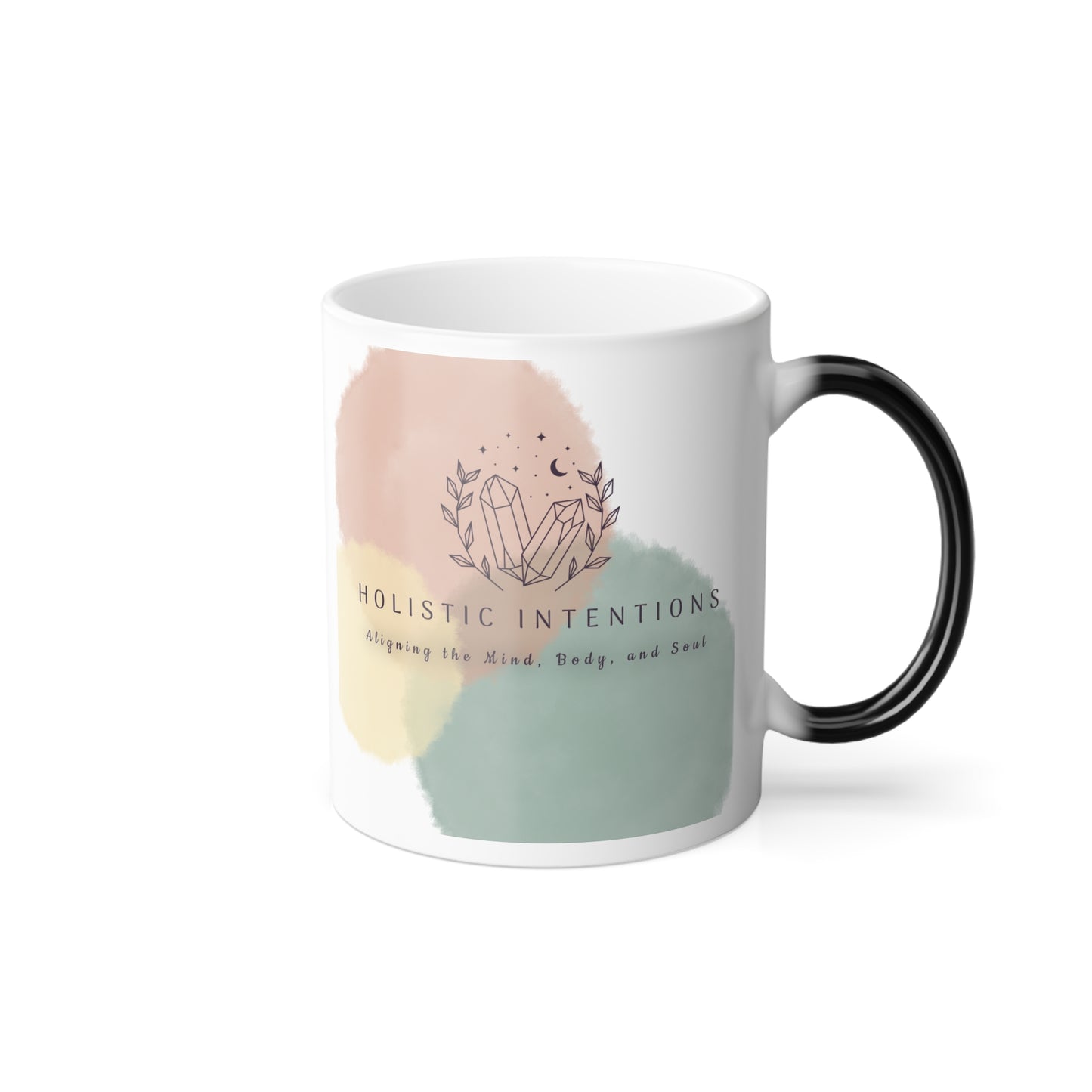 Holistic Intentions Logo Color Morphing Mug, 11oz