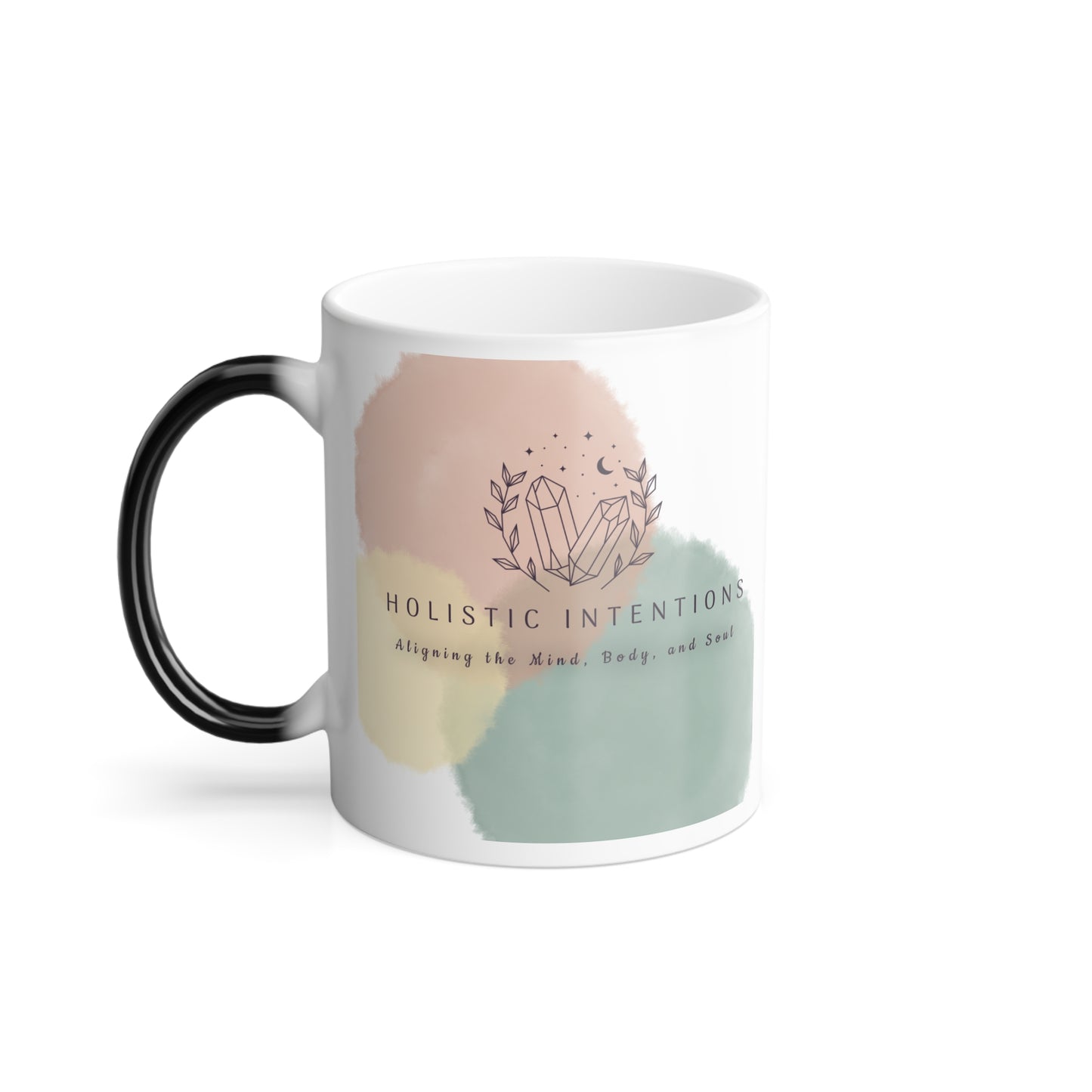 Holistic Intentions Logo Color Morphing Mug, 11oz