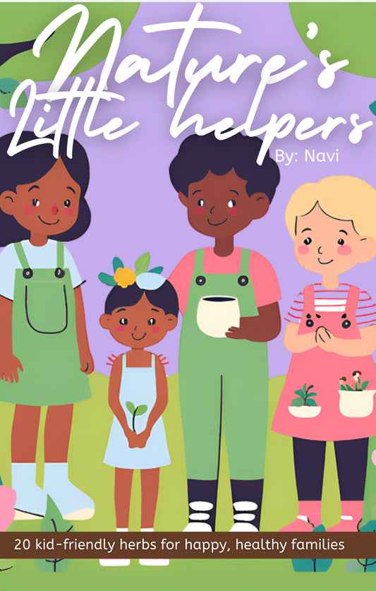 Nature’s Little Helpers 20 kid friendly herbs